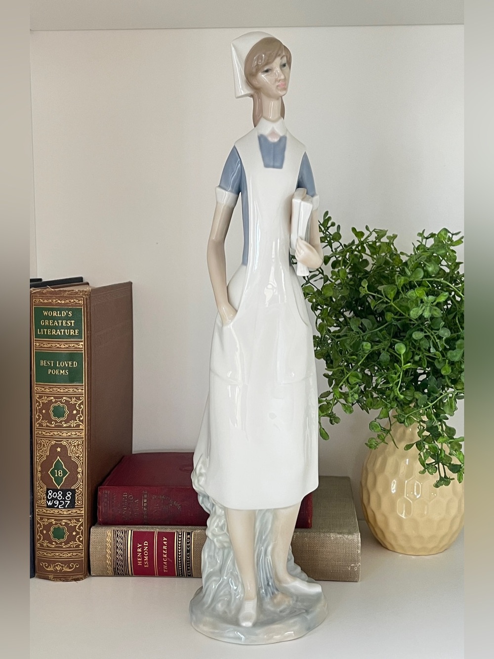 Lladro Porcelain Nurse Sculpture